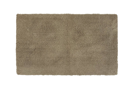 Better Trends Bath Room Rugs Tufted 100% Polyester 24" x 40" Bath Rug, Water Absorbent Non-Slip Bath Mat Machine Washable Micro Plush Collection - Beige