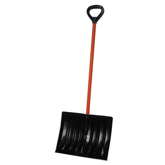 EMSCO Bigfoot Value 18 Inch Snow Shovel with Metal Handle