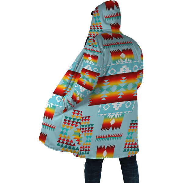 Blue Pattern Style Native