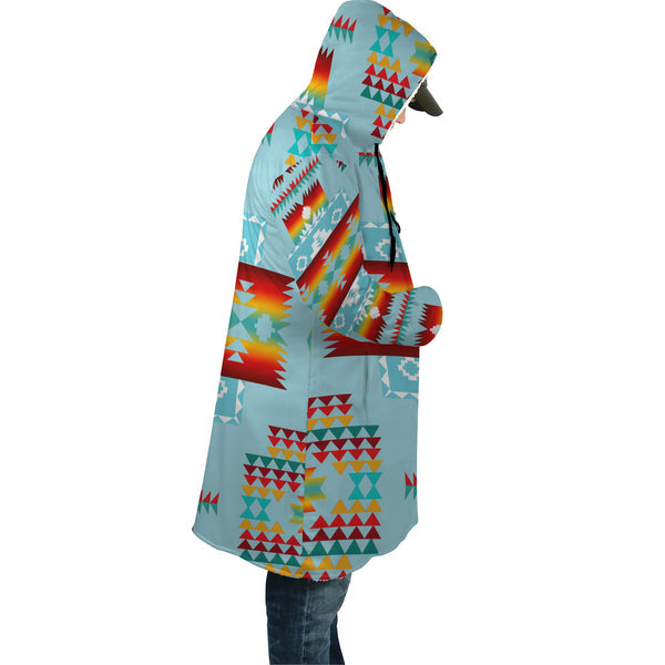 Blue Pattern Style Native