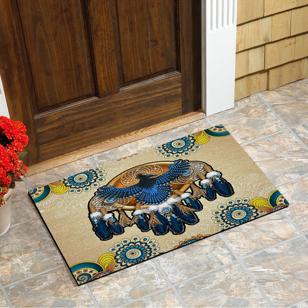 Blue Thunderbird Native Doormat