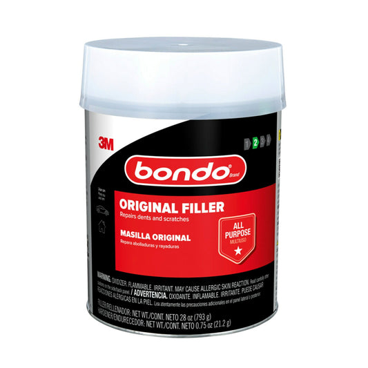 Bondo Lightweight Filler , 262T, 1 Cuarto