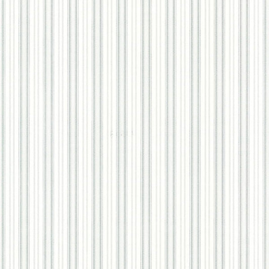 Brewster Stripe Green Benvolio Wallpaper
