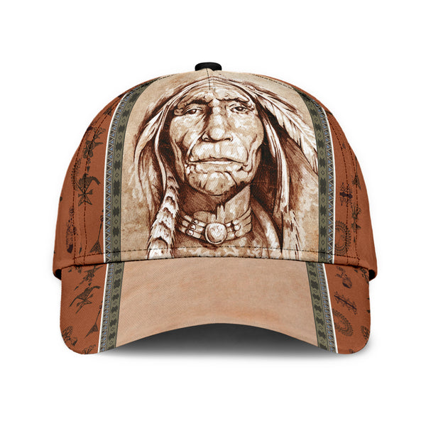 Brown Native American 3AMSYS22-NT-cap-9 10210555134239