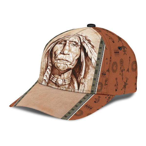 Brown Native American 3AMSYS22-NT-cap-9 10210555134239