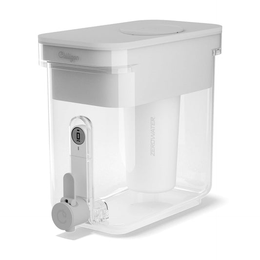 Culligan with ZeroWater Technology 22 Cup Water Dispenser with 5-Stage Advanced Water Filter