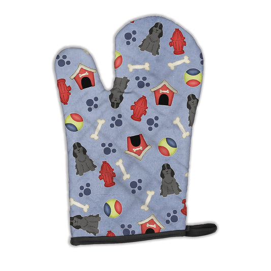 Dog House Collection Cocker Spaniel Black Oven Mitt