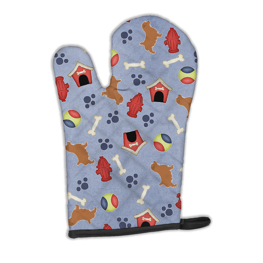 Norfolk Terrier Dog House Collection Oven Mitt