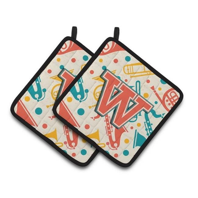 Caroline's Treasures Pot Holders Polyester, Insulated Fabric 7.5 inch H x 3 inch W x 7.5 inch L Multicolor