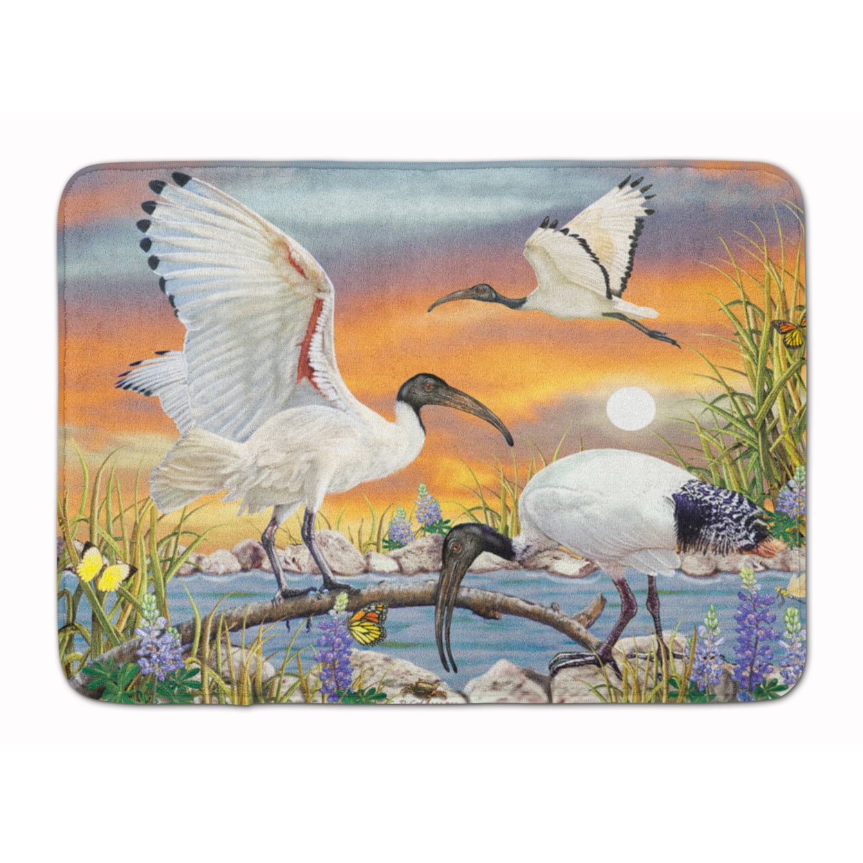 Sacred Ibis Machine Washable Memory Foam Mat