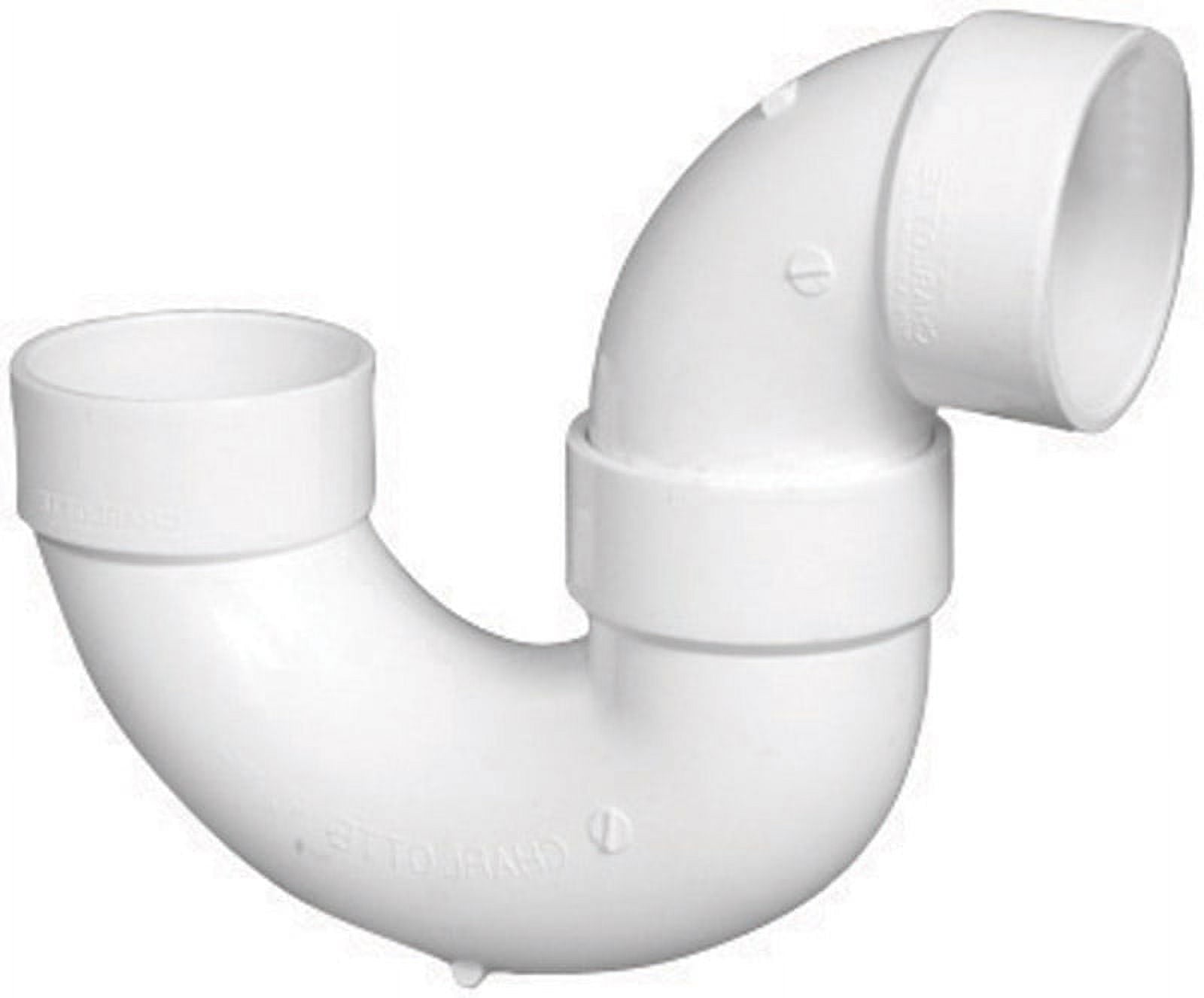 Charlotte Pipe Horario 40 Hub de 4 Pulg. x Hub de 4 Pulg. de DiÃ¡metro Trampa P de PVC