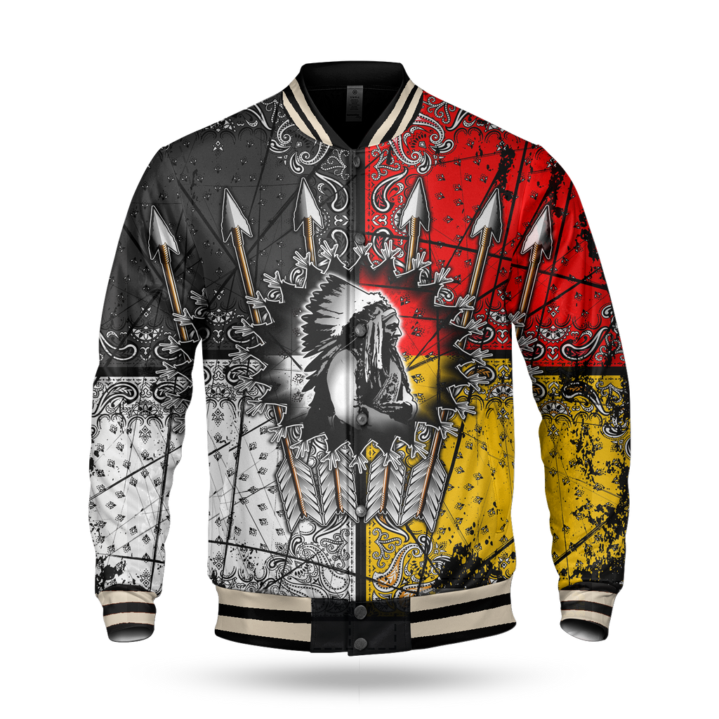 Chief Arrow Women's Baseball Jacket