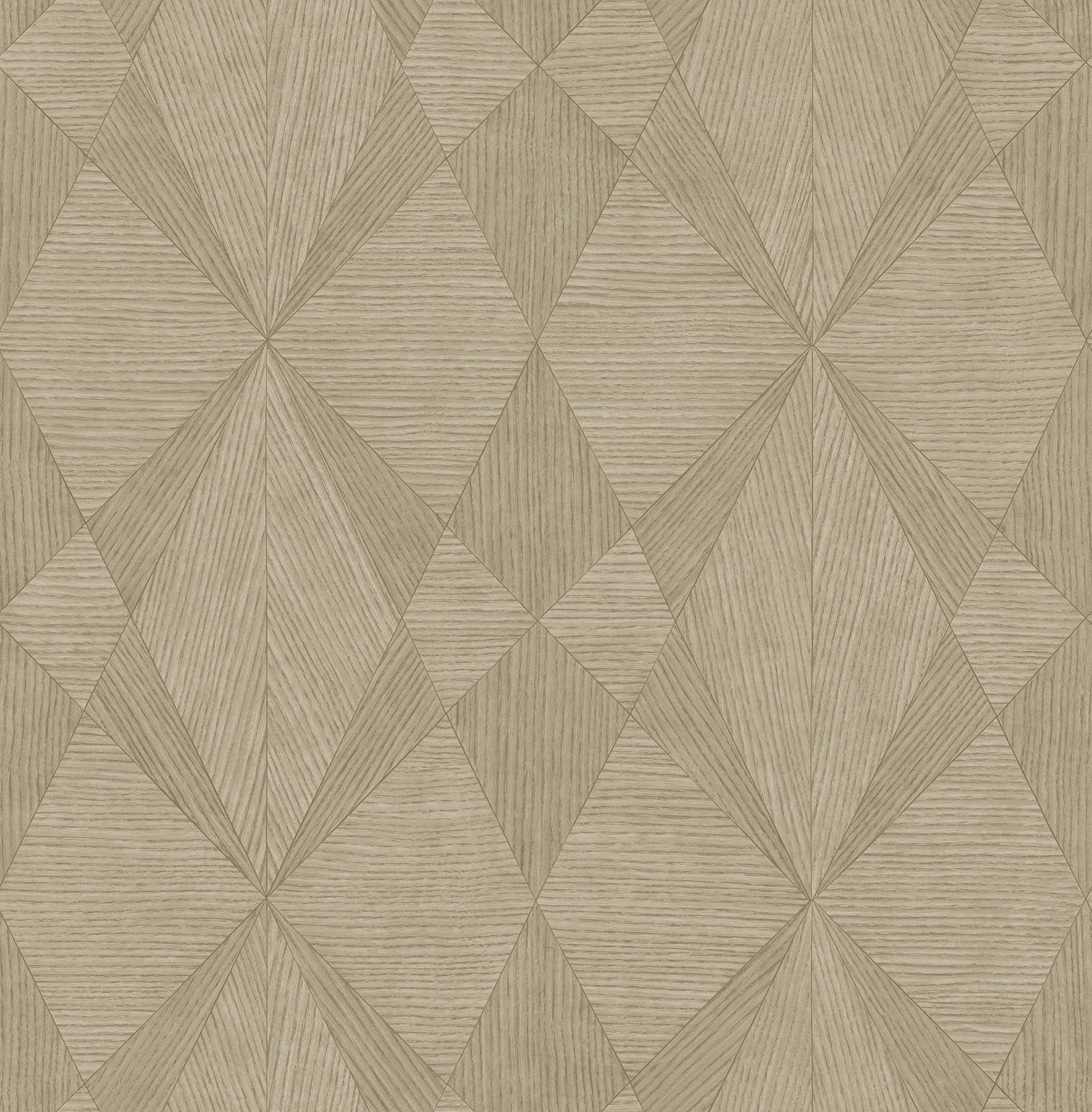 Decorline Intrinsic Light Brown Textured Geometric Wallpaper, 20.5-in by 33-ft, 56.38 sq. ft.