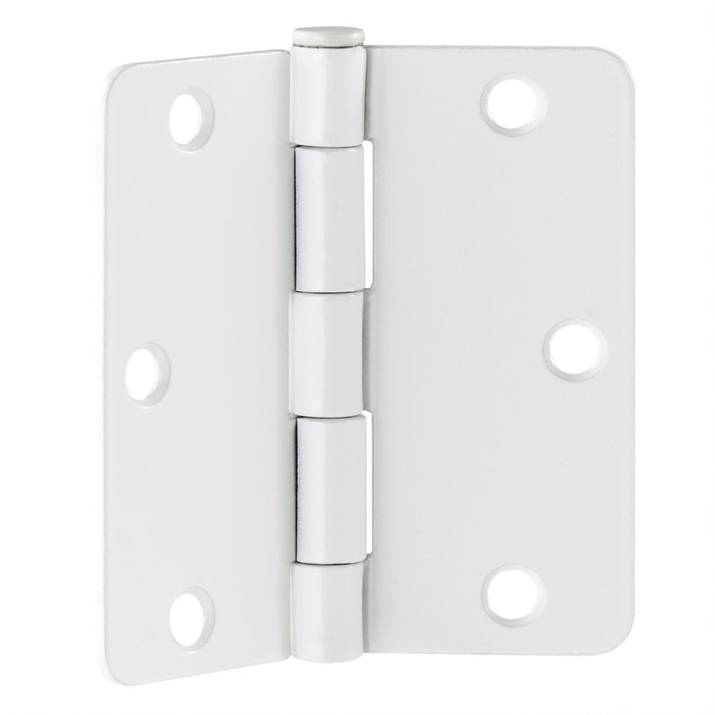 Design House 6-Pack 3.5" H x .25" Radius Butterfly Interior/Exterior Door Hinges, White