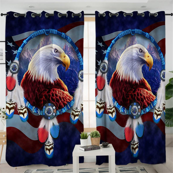 Eagle Native American Pride Living Room Curtain no link