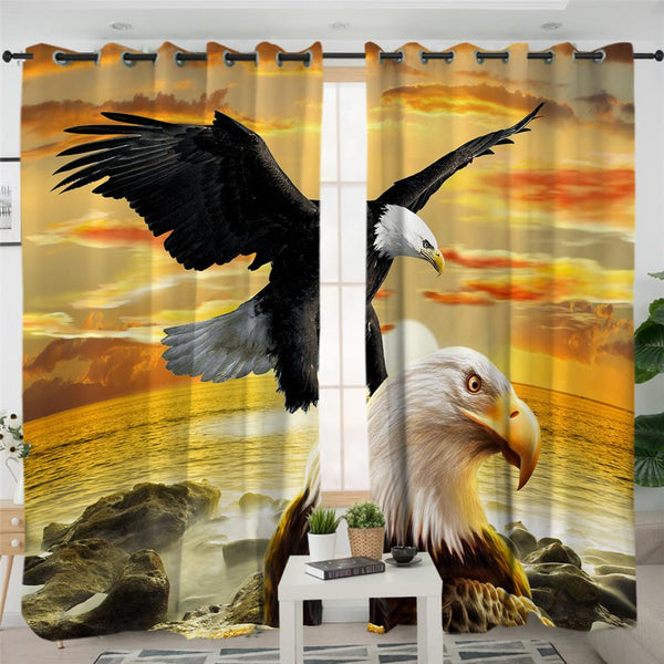 Eagle Native American Pride Living Room Curtain no link