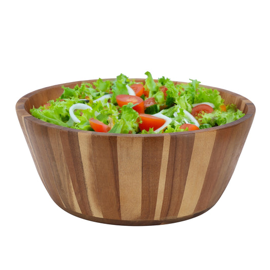 Elama 13.8 Inch Jumbo Acacia Wood Salad Bowl