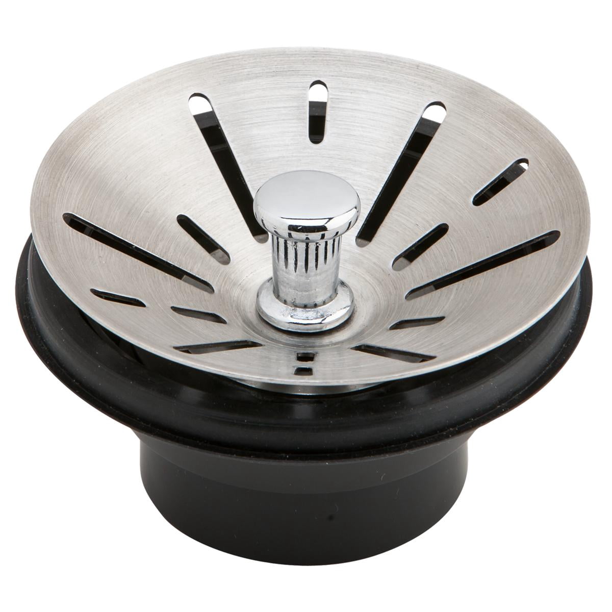 Elkay 3-1/2" Disposal Stopper / Strainer for use with Perfect Drain or InSinkEratorÂ® Disposal Satin Finish