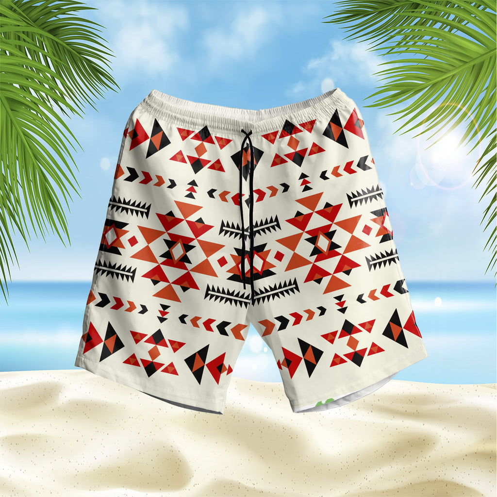 Ethnic Pattern Design Hawaiian Shorts