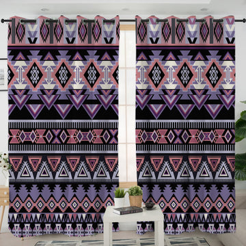 Ethnic Pattern Living Room Curtain