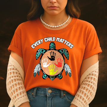 Every Child Matters Native American Shirt