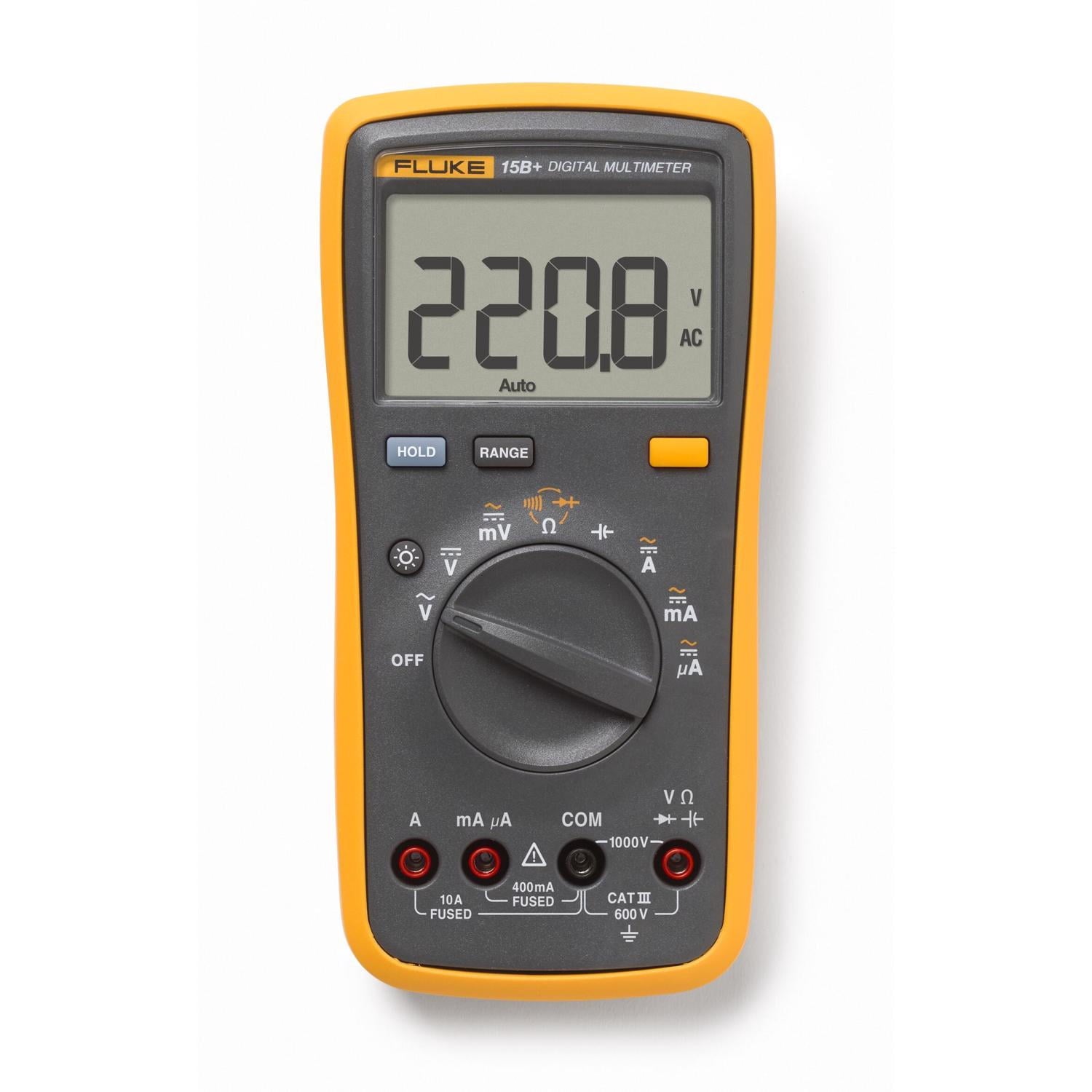 Fluke 15B+ 1000 V LCD Multimeter
