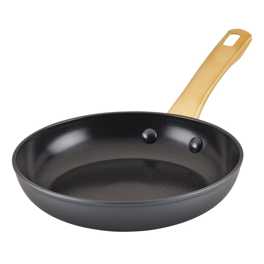 Farberware Forged Induction 8.25 Inch Ceramic Nonstick Frying Pan, Dishwasher Safe and Oven Safe to 500Â°F, Black