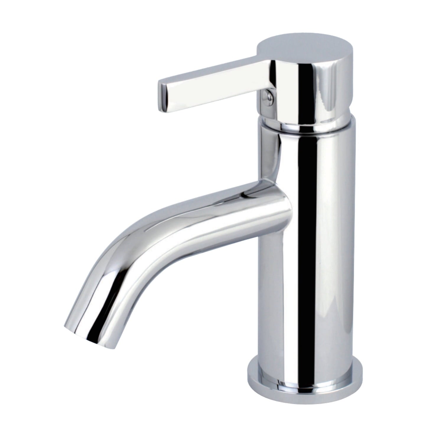 Fauceture LS8221CTL Continental Single-Handle Bathroom Faucet with Push Pop-Up, Polished Chrome