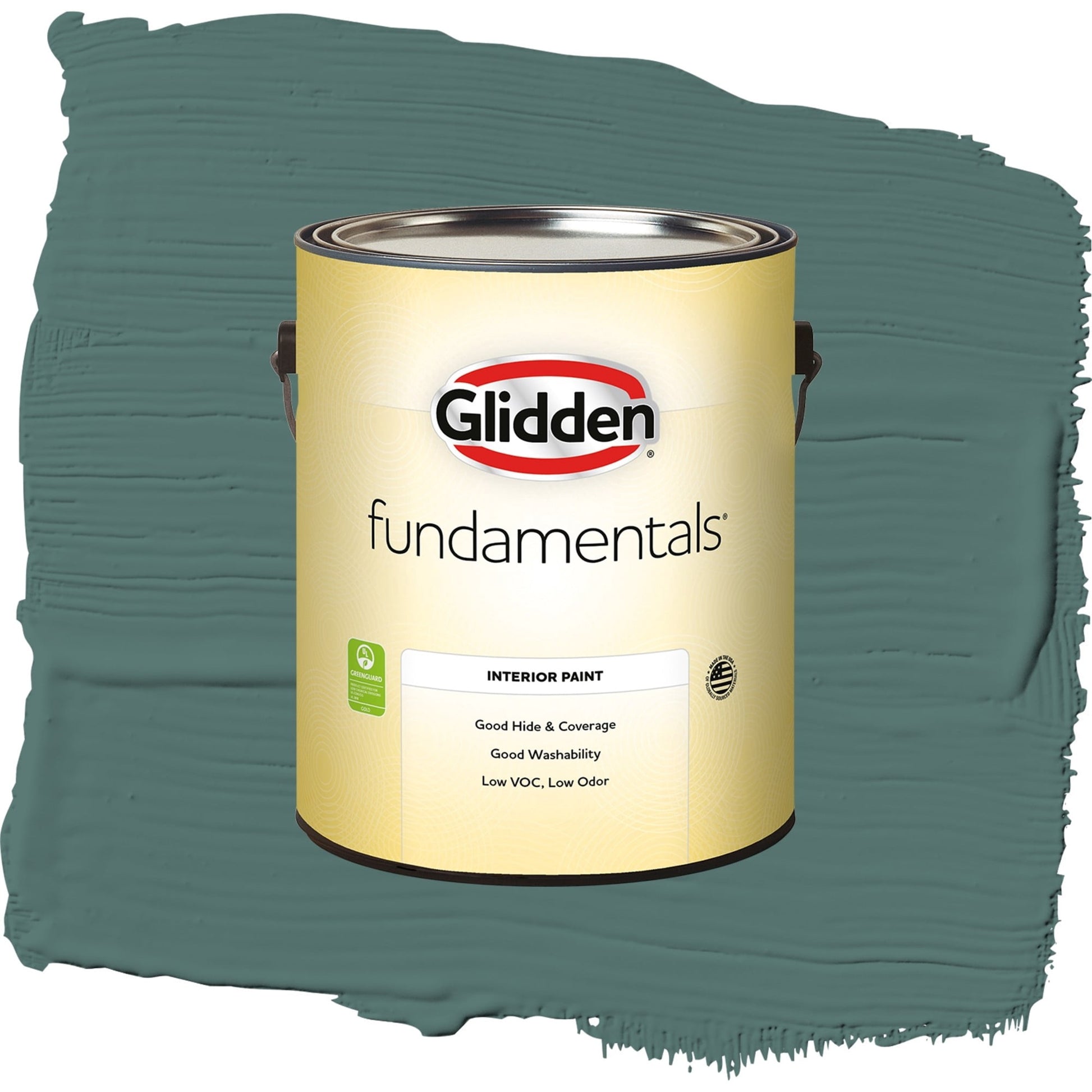 Fundamentals Evening Emerald Interior Paint Semi Gloss , 1 Gallon