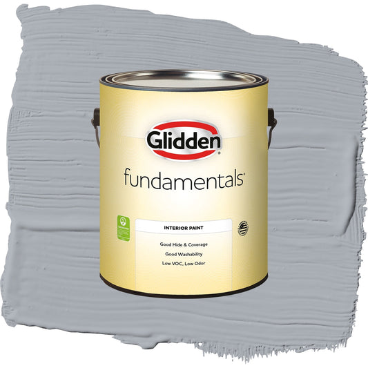 Fundamentals Gosling Gray Interior Paint Semi Gloss , 1 Gallon