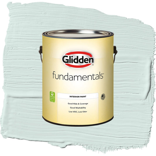 Fundamentals Morning Breeze Interior Paint Semi Gloss , 1 Gallon