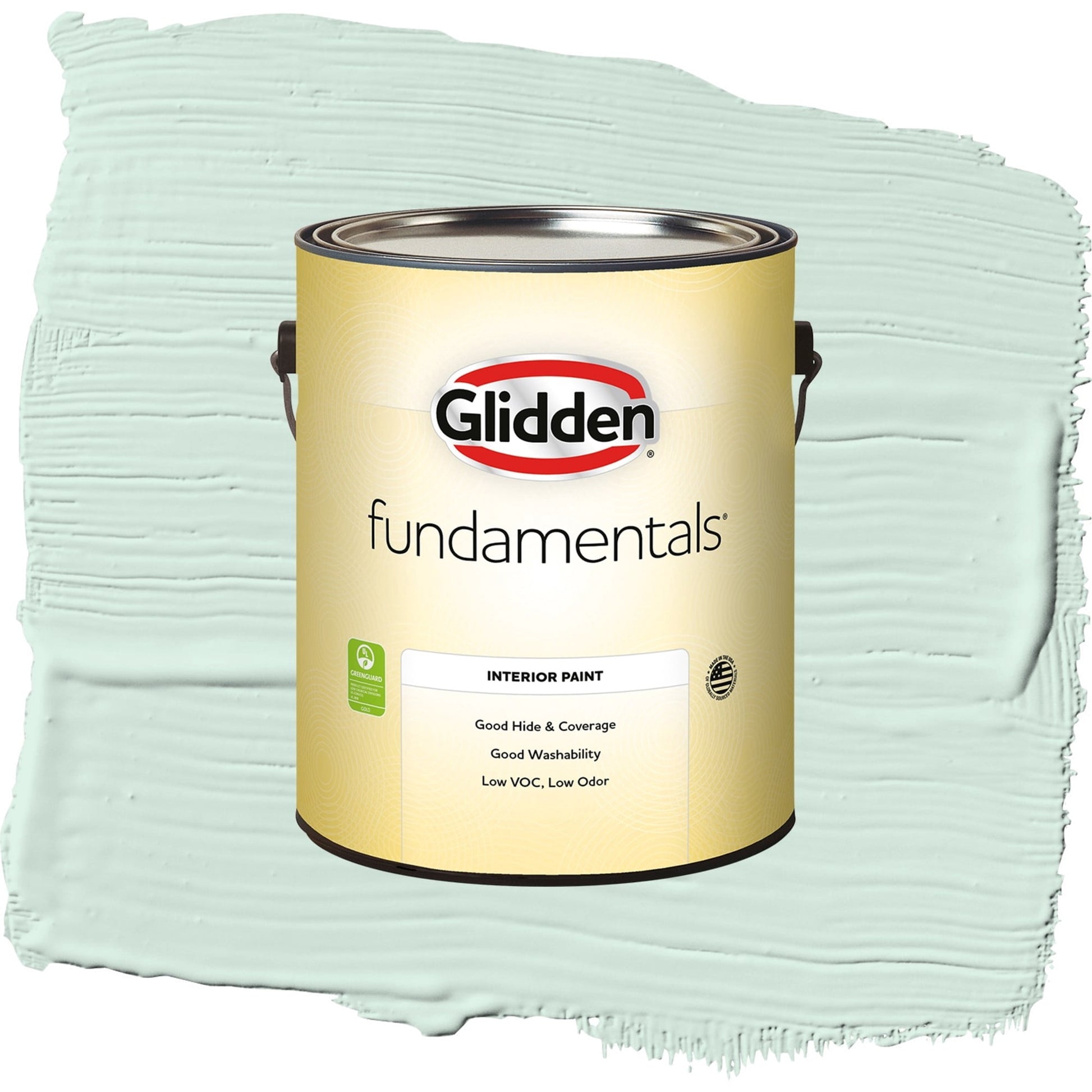 Fundamentals Summer Breeze Interior Paint Semi Gloss , 1 Gallon