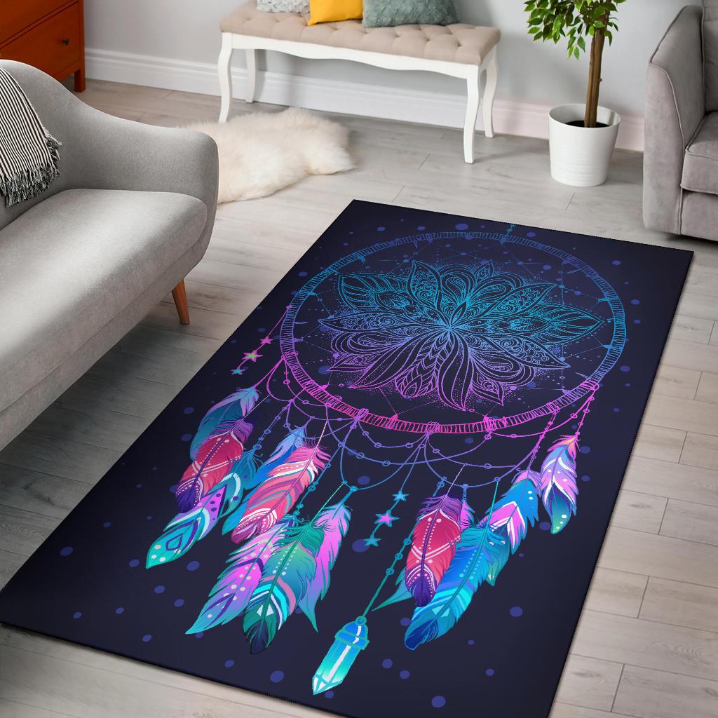 Galaxy Dreamcatcher Native Design Area Rug no link