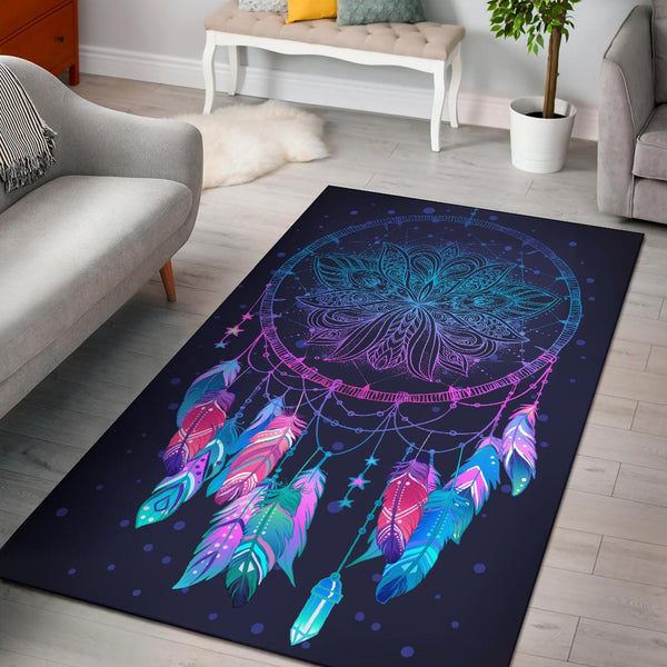 Galaxy Dreamcatcher Native Design Area Rug no link