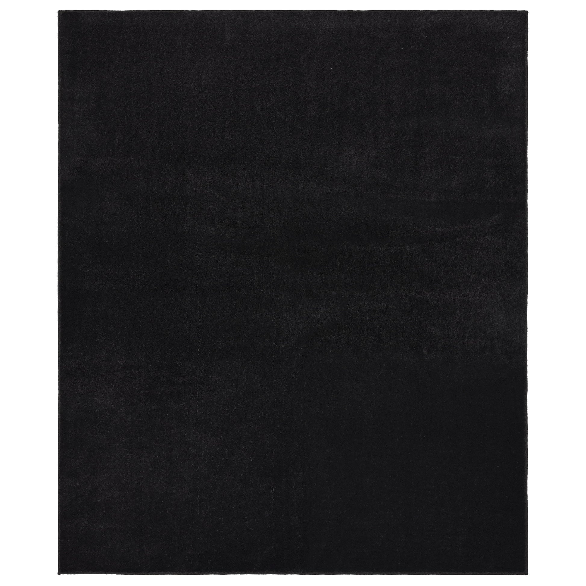 Garland Rug Gramercy Washable Polypropylene Black Bathroom Carpet, 5' x 6'