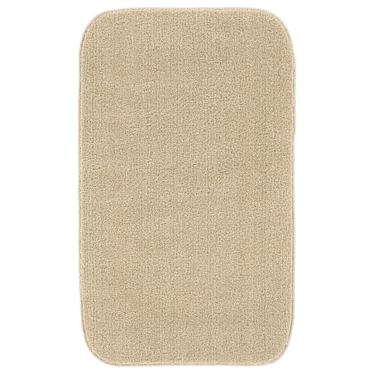 Garland Rug Gramercy Washable Polypropylene Champagne Bath Rug, 24" x 40"