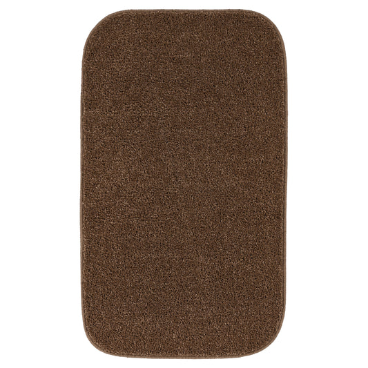 Garland Rug Gramercy Washable Polypropylene Cinnamon Bath Rug, 24" x 40"