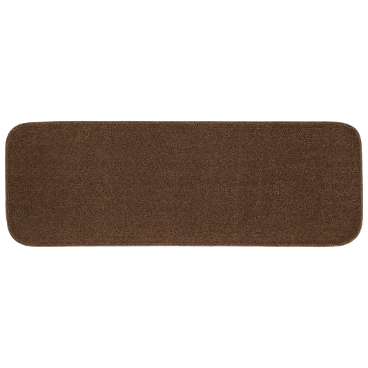 Garland Rug Gramercy Washable Polypropylene Cinnamon Bathroom Runner, 22â€ x 60â€