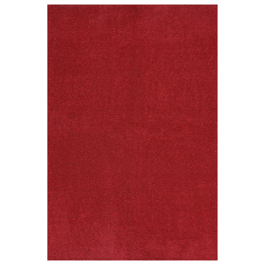 Garland Rug Gramercy Washable Polypropylene Classic Red Bathroom Carpet, 5' x 6'