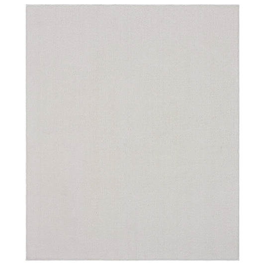 Garland Rug Gramercy Washable Polypropylene White Bathroom Carpet, 4' x 6'