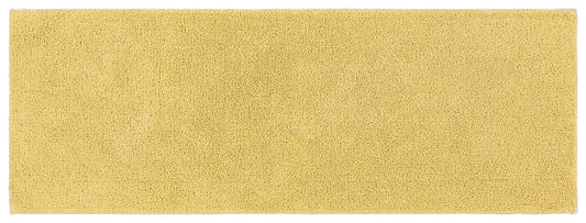 Garland Rug Queen Cotton Washable Cotton Soft Yellow Bath Runner, 22" x 60"