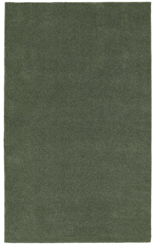 Garland Rug Room Size Washable Nylon Deep Fern Bathroom Carpet, 5' x 8'