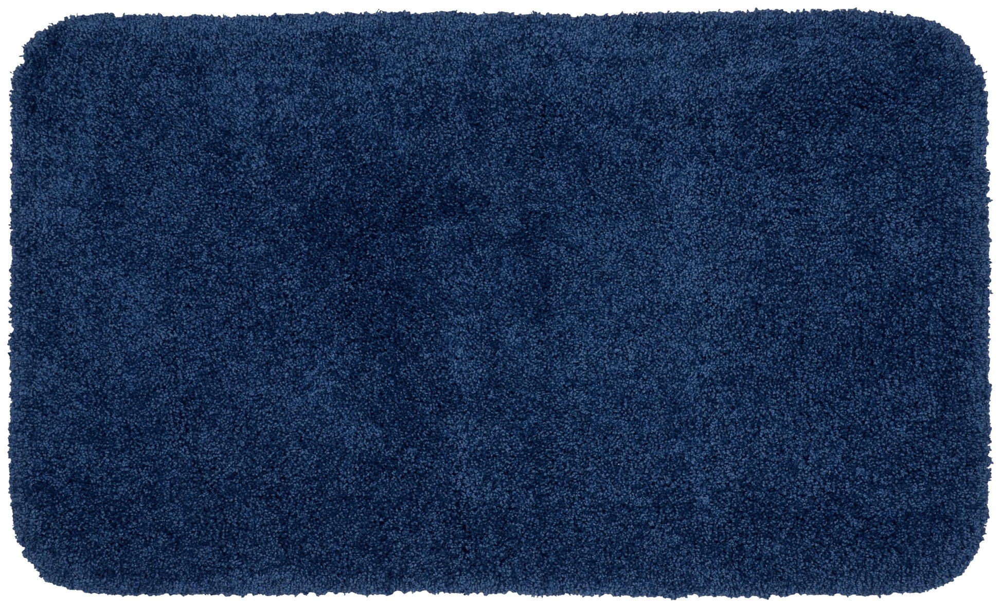 Garland Rug Serendipity Washable Nylon Navy Bath Rug, 30" x 50"