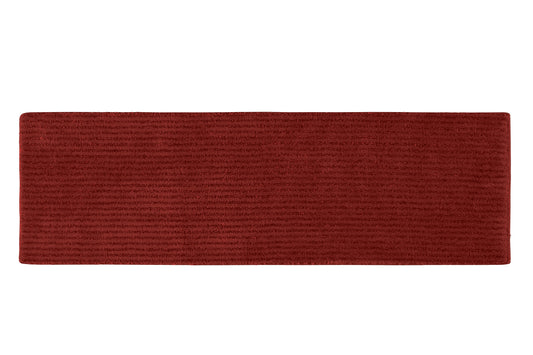 Garland Rug Sheridan Washable Nylon Chili Pepper Red Bathroom Runner, 22" x 60"