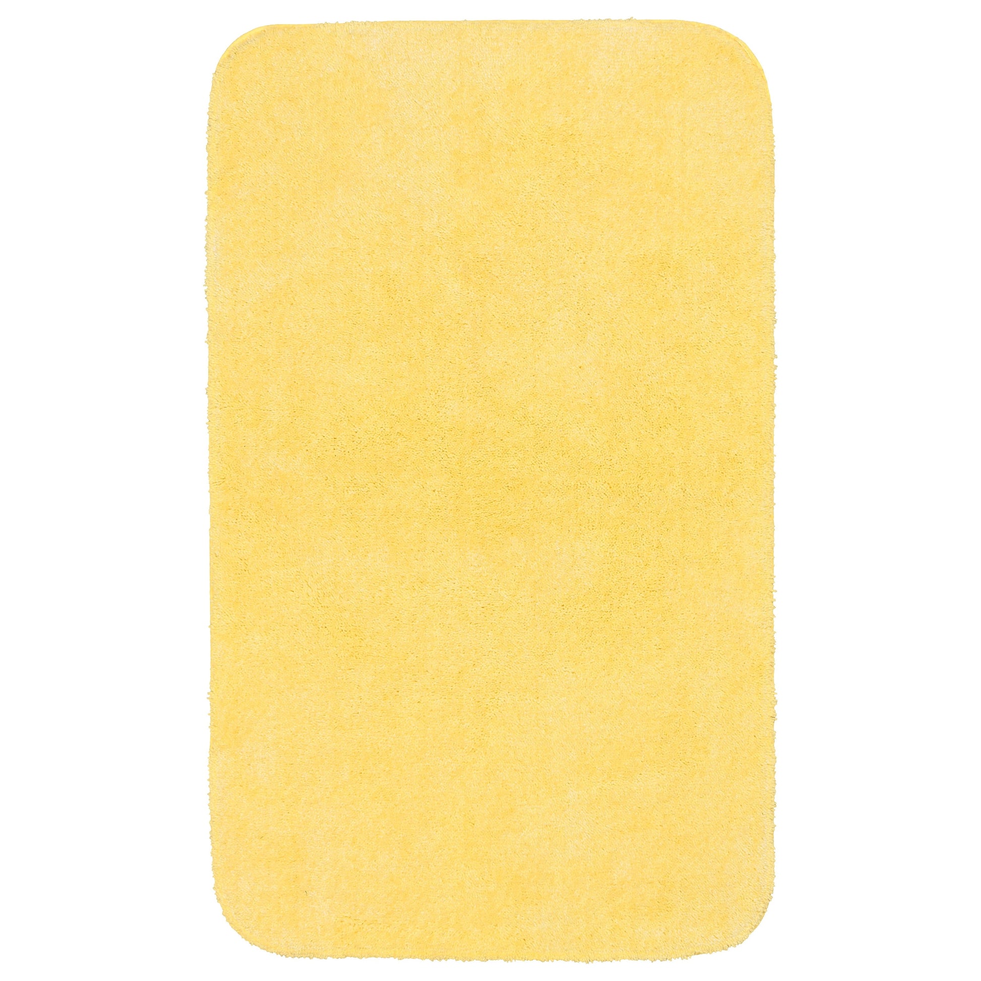 Garland Rug Traditional Washable Nylon Rubber Ducky Yellow Bath Rug, 30" x 50"