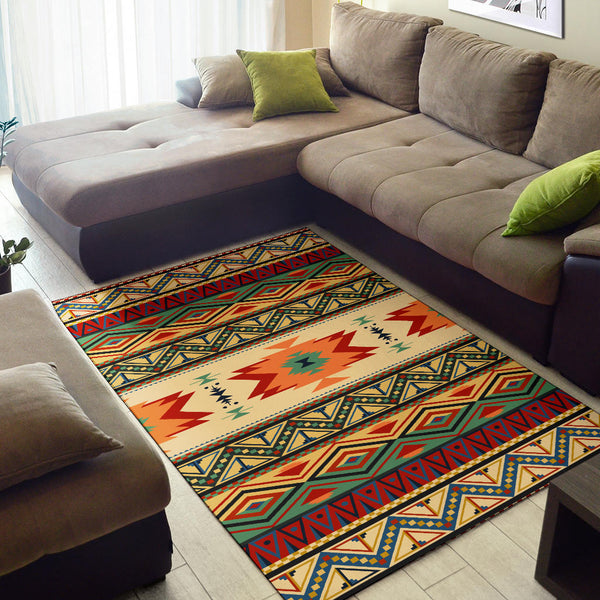 Geometric Pattern Design Native Area Rug