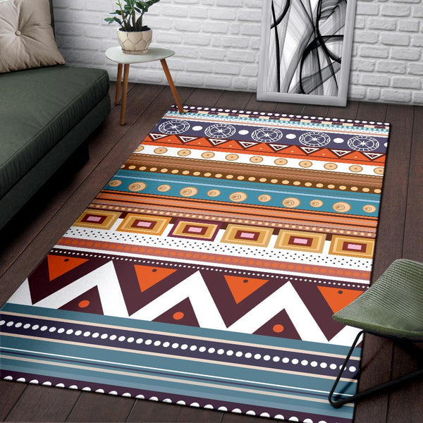 Geometric Pattern Native American Area Rug