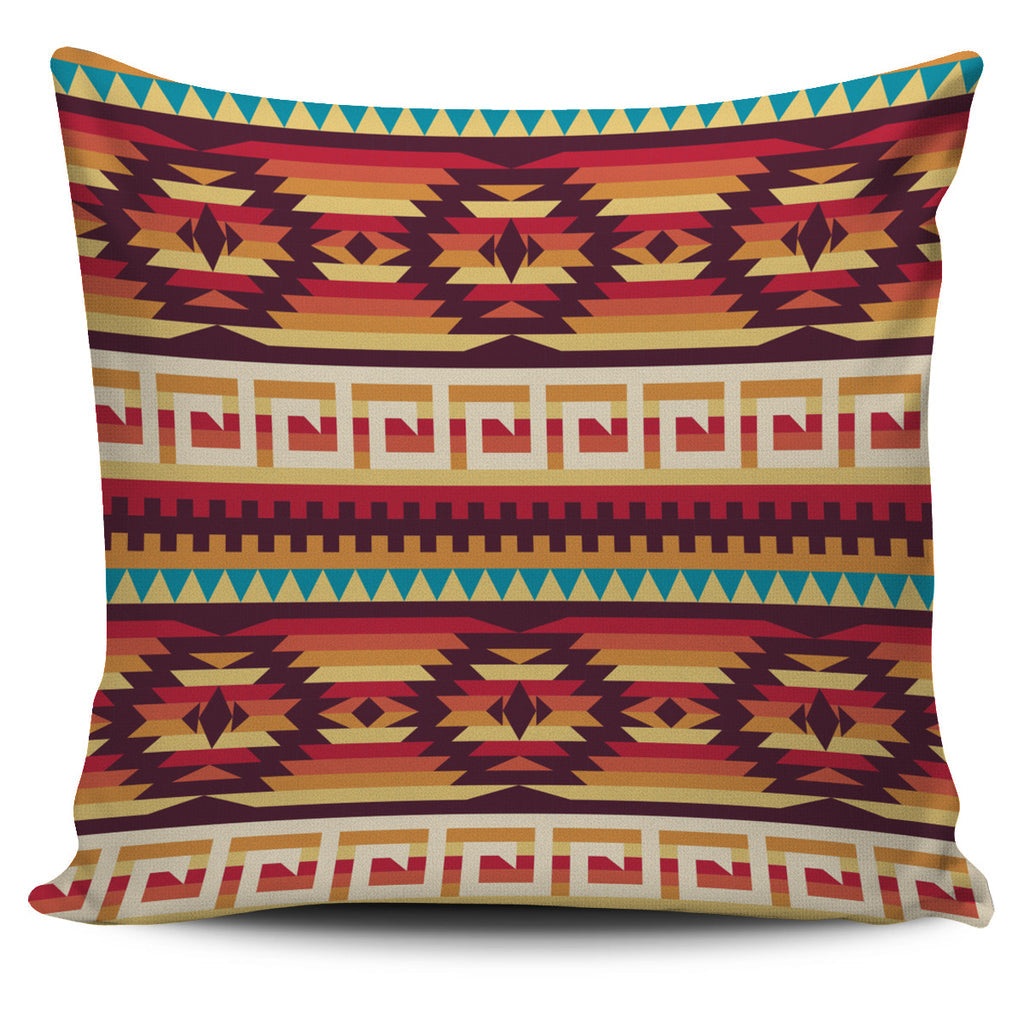 Geometric Pattern Pink Pillow Covers