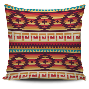 Geometric Pattern Pink Pillow Covers