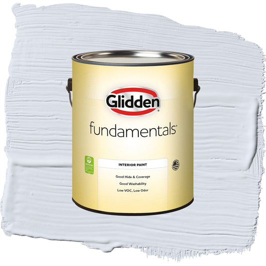 Glidden Fundamentals Irradiant Iris / Purple, Semi-Gloss Interior Paint, 1 Gallon